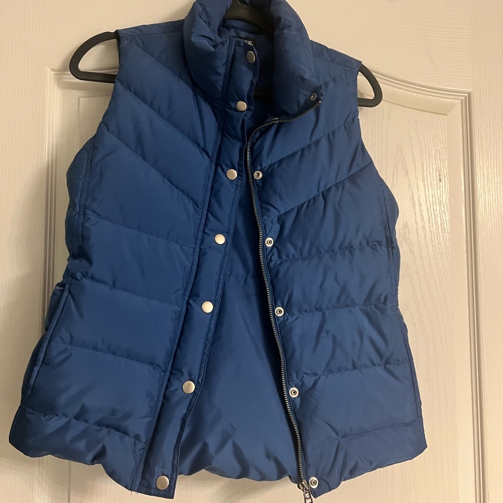 J crew puff vest